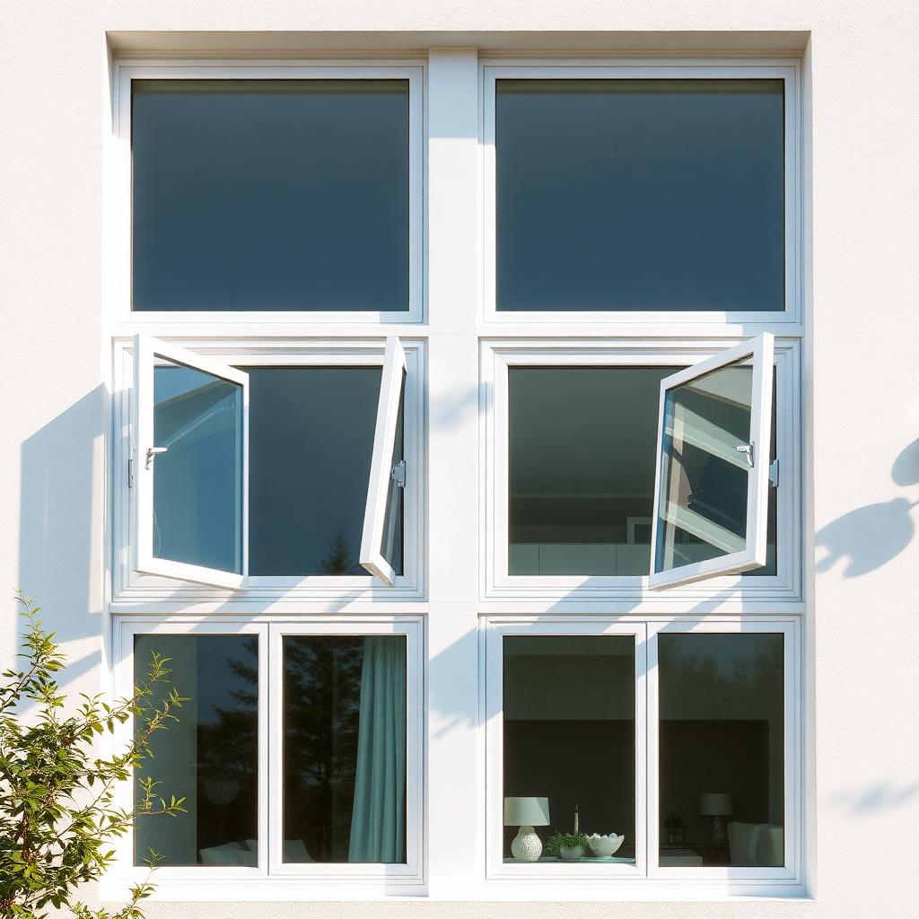 Realizace plastových oken VEKA Softline
